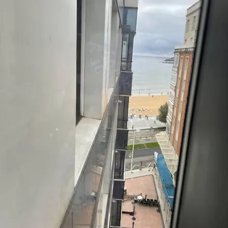 Espectacular Piso En La Playa Apartment Gijon Exterior photo